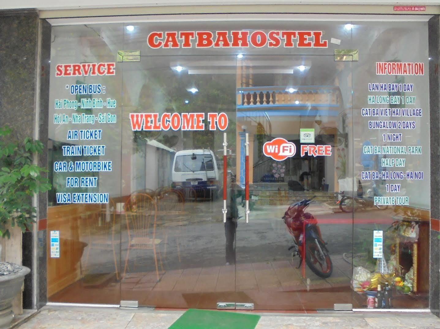 Cat Ba Hostel Cat Ba Island Exterior foto